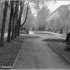 Улица 25 лет Октября, 1986. Фото - С. Косолапов